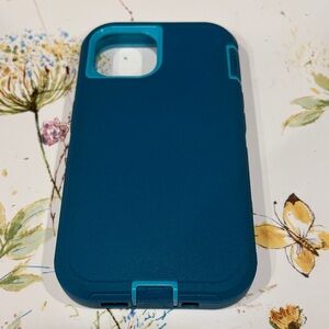 ouyncase Teal Phone Case IPhone 15